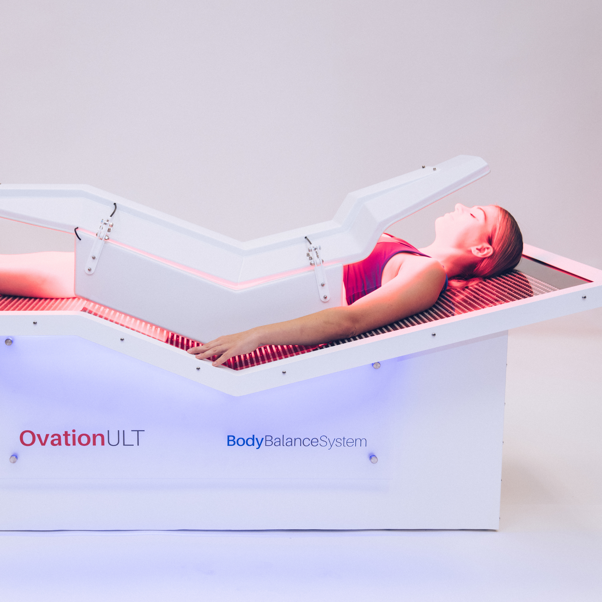 OvationULT Red Light Therapy Bed - Full Body Infrared Light Therapy System
