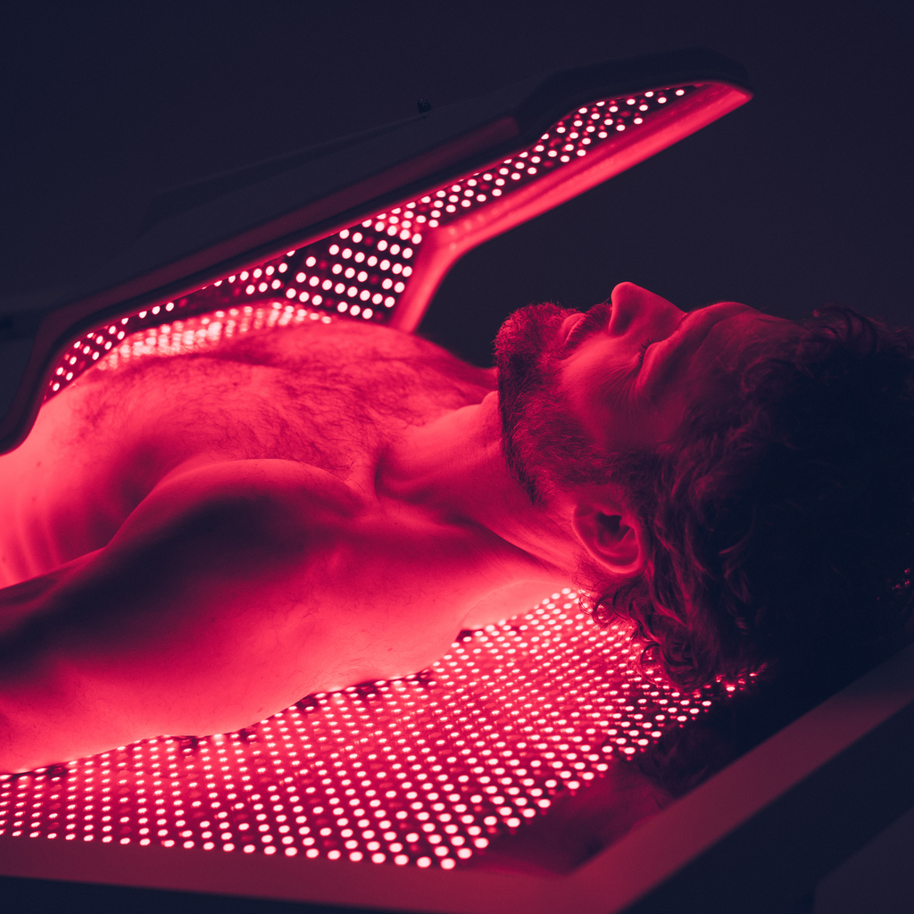 OvationULT Red Light Therapy Bed - Full Body Infrared Light Therapy System