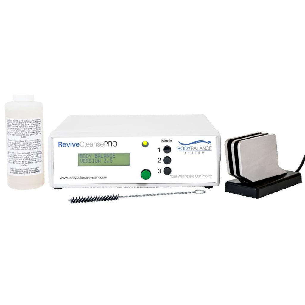 ReviveCleansePRO Ionic Detox Foot Bath - Professional Ionic Foot Detox Machine