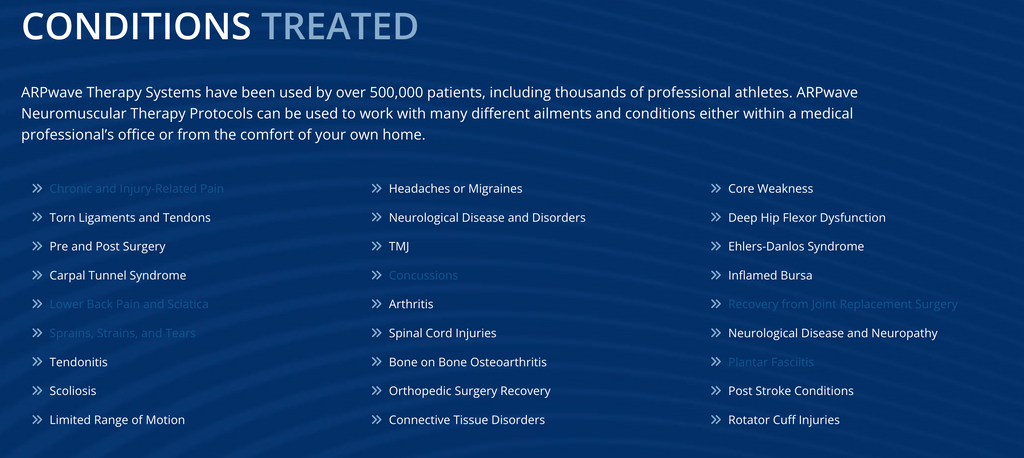 Arpwave ARPWave Neuromuscular Therapy – Balance Health HQ