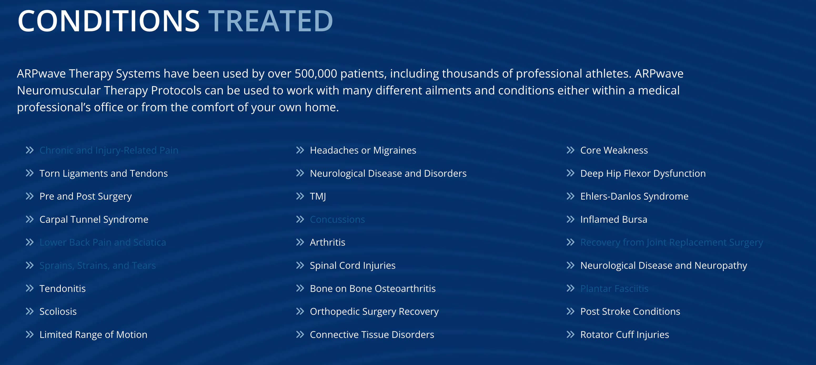ARPWave Neuromuscular Therapy